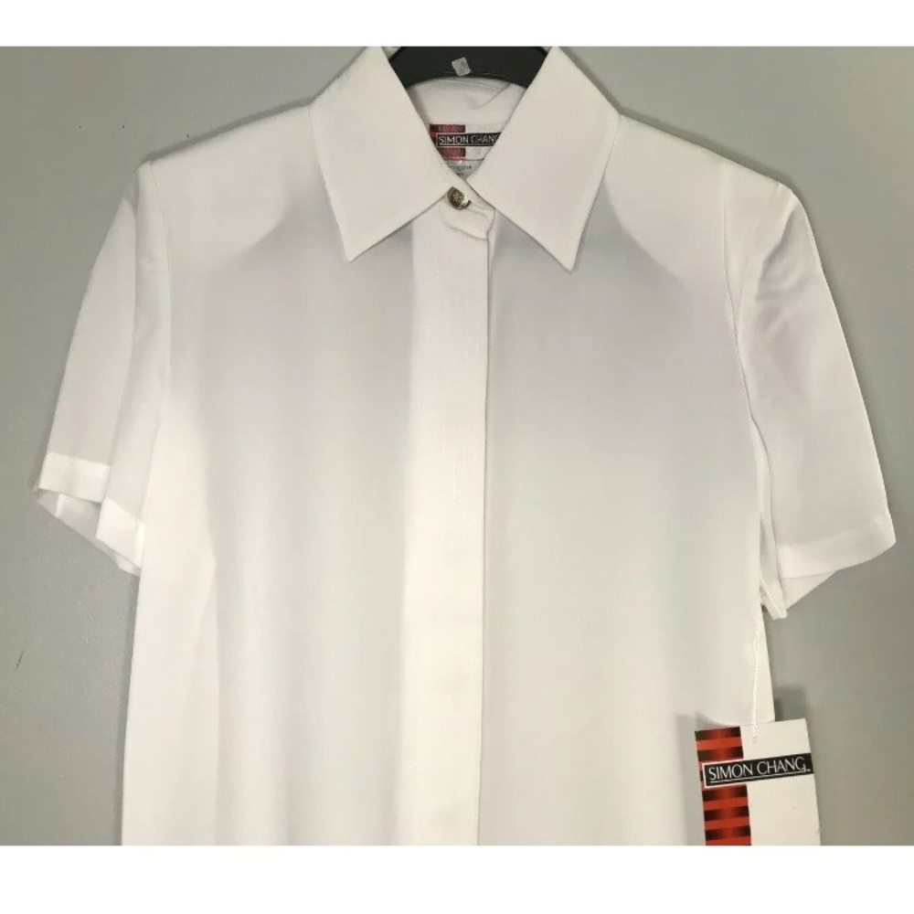 🔺NWT Women’s Size 2 SIMON CHANG Designer Blouse🔺